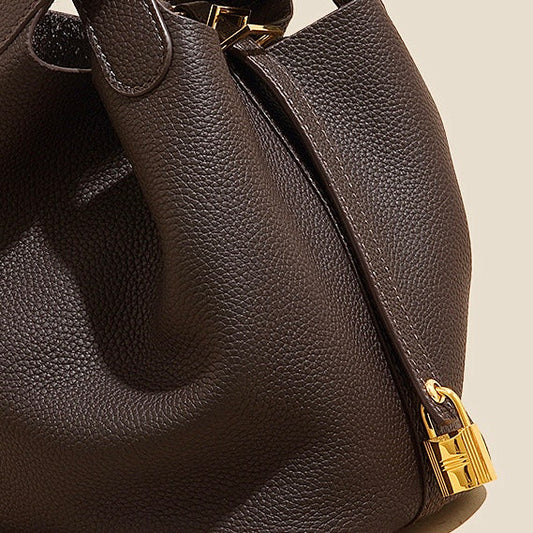 Sac Seau Épure Chocolat - maison mathurine