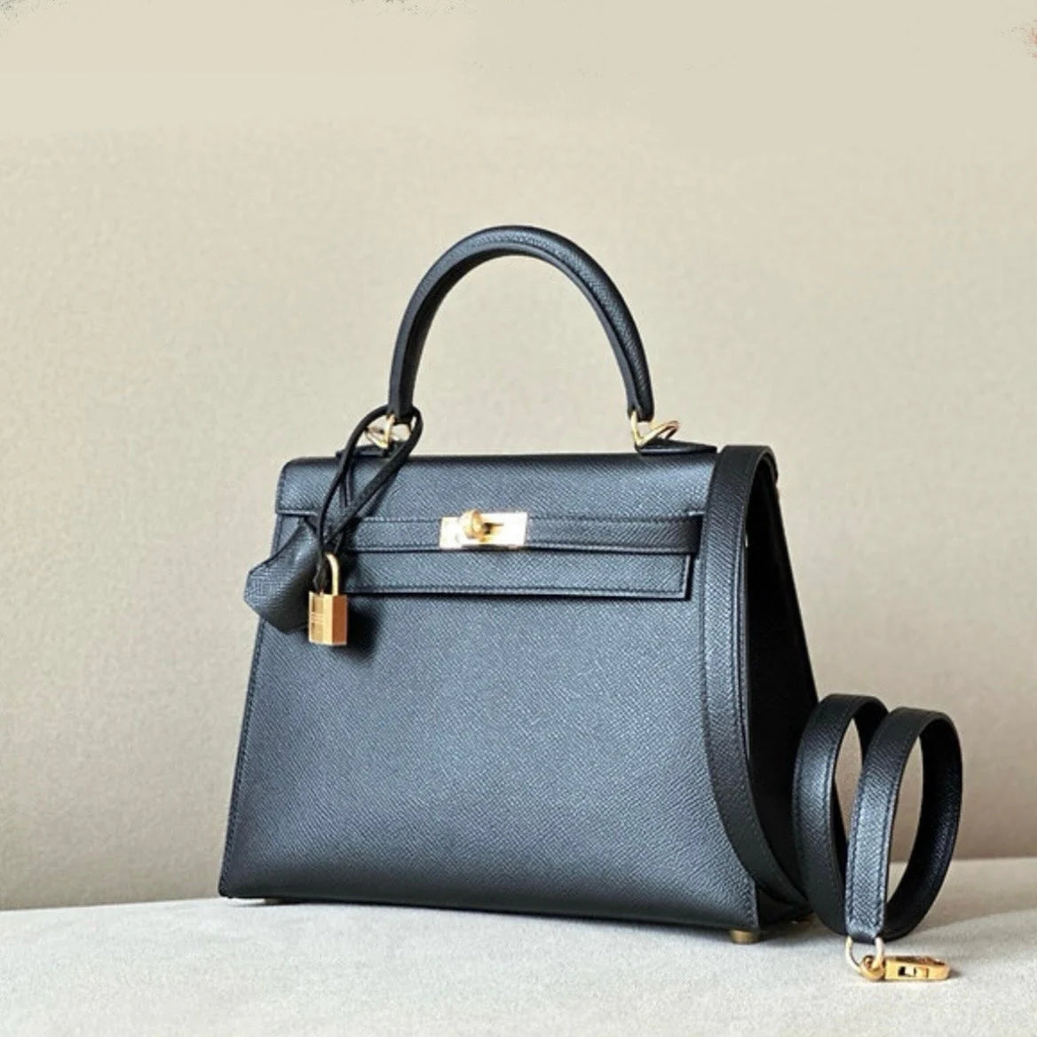 Sac à main Élégance fermoir doré - maison mathurine