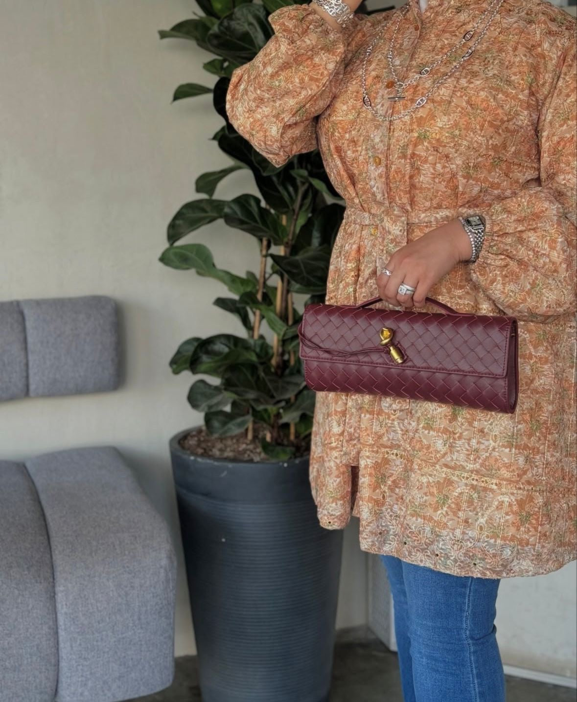 Sac Épaule Tressé – Maison Mathurine