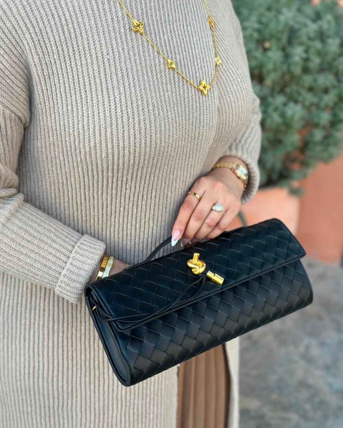 Sac Épaule Tressé – Maison Mathurine