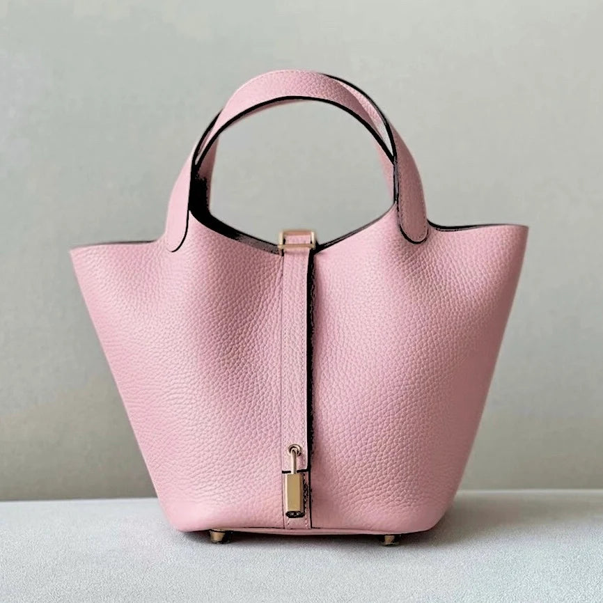 👜 Sac Seau Épure Rose Poudré - maison mathurine