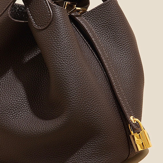 Sac Seau Épure Chocolat - maison mathurine