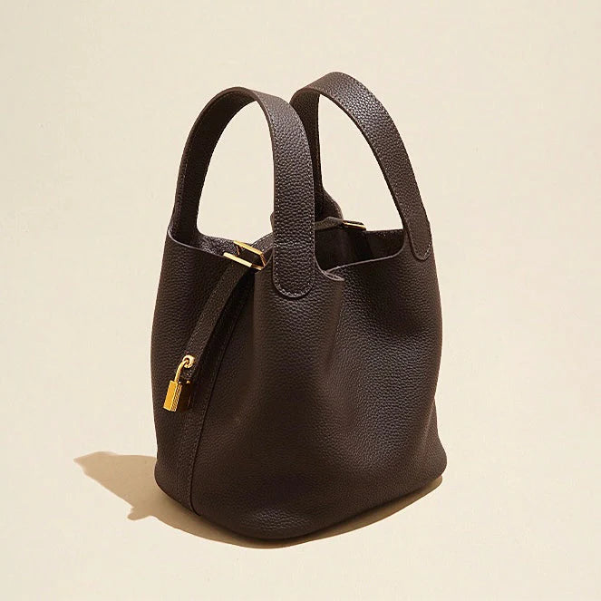 Sac Seau Épure Chocolat - maison mathurine